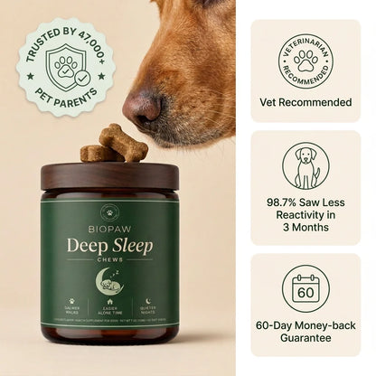 Stop The Barking & Lunging With BioPaw Deep Sleep Chews